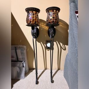 PartyLite Global Fusion wall sconces